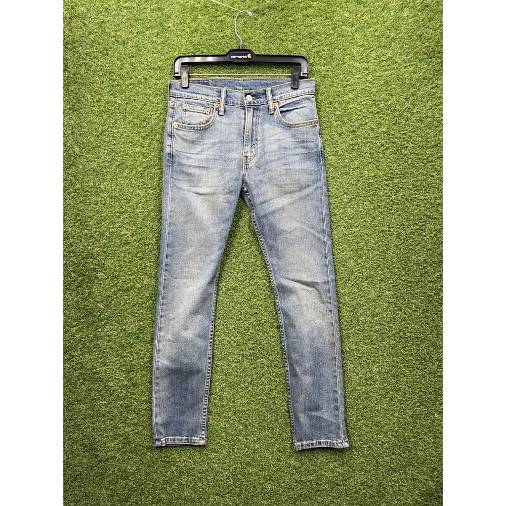 Levis 519 Extreme Skinny Jeans Mens 30x30 Stretch Sits Below Waist Medium Wash